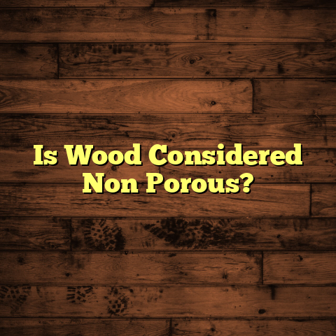 Is Wood Truly Non-Porous? [Floor Seal Secrets]