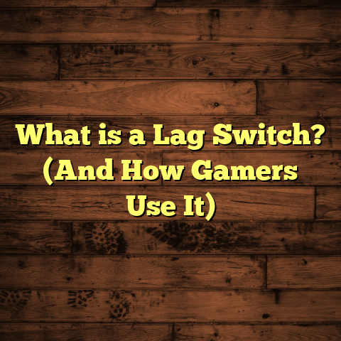 What is a Lag Switch? (And How Gamers Use It)